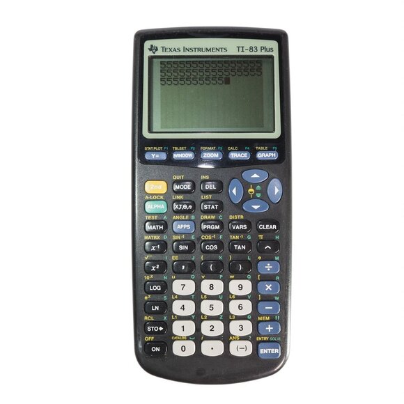 Texas Instruments TI-83 Plus Graphing Calculator W/ Cover Black - Picture 2 of 7